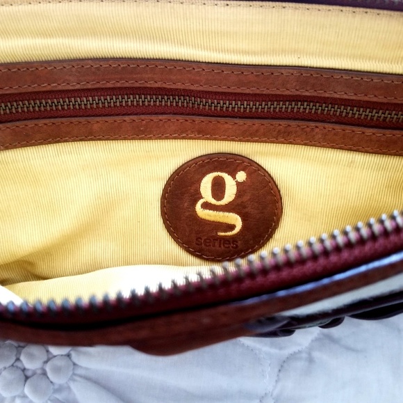 Horse Hair, Leather & Grommets G Series Clutch Bag